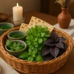 10 ایده خلاقانه برای استفاده از “سبد سبزی حصیری” در سفره